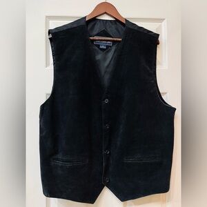 John Ashford Men's Black Vest